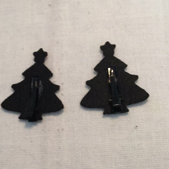 ๐NWT Glitter Rhinestone Holiday Hair Clips Sparkles A Closet Must Have๐ - Picture 6 of 7